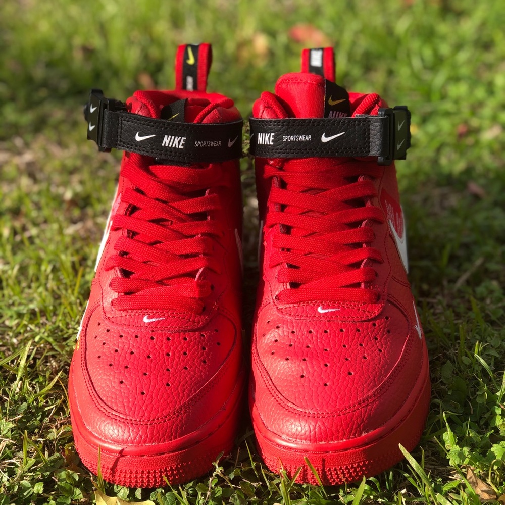 Nike Youth Bright Red Sneakers